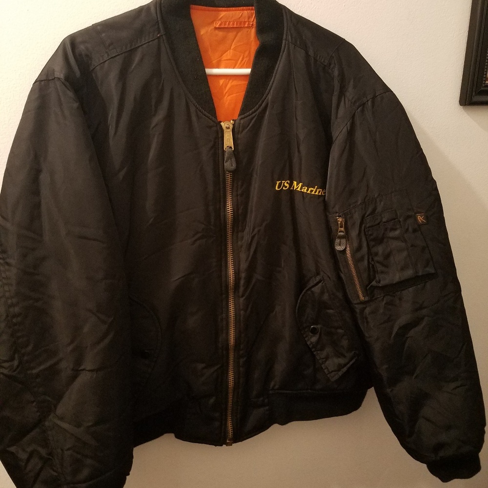 M-1 Rare Authentic Marines Bomber Jacket